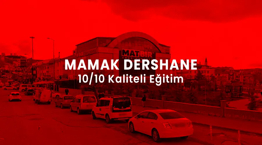 Mamak Dershane - Matbir