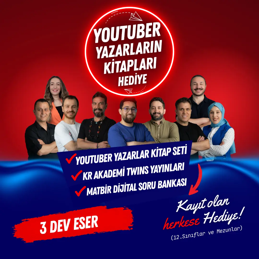 Youtuber Fenomen Hocaların Kitapları Hediye MSÜ SINAVI 2025 TÜRKİYE 19.SU DERECESİ - MATBİR
